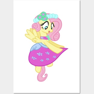 Bridesmaid Fluttershy Posters and Art